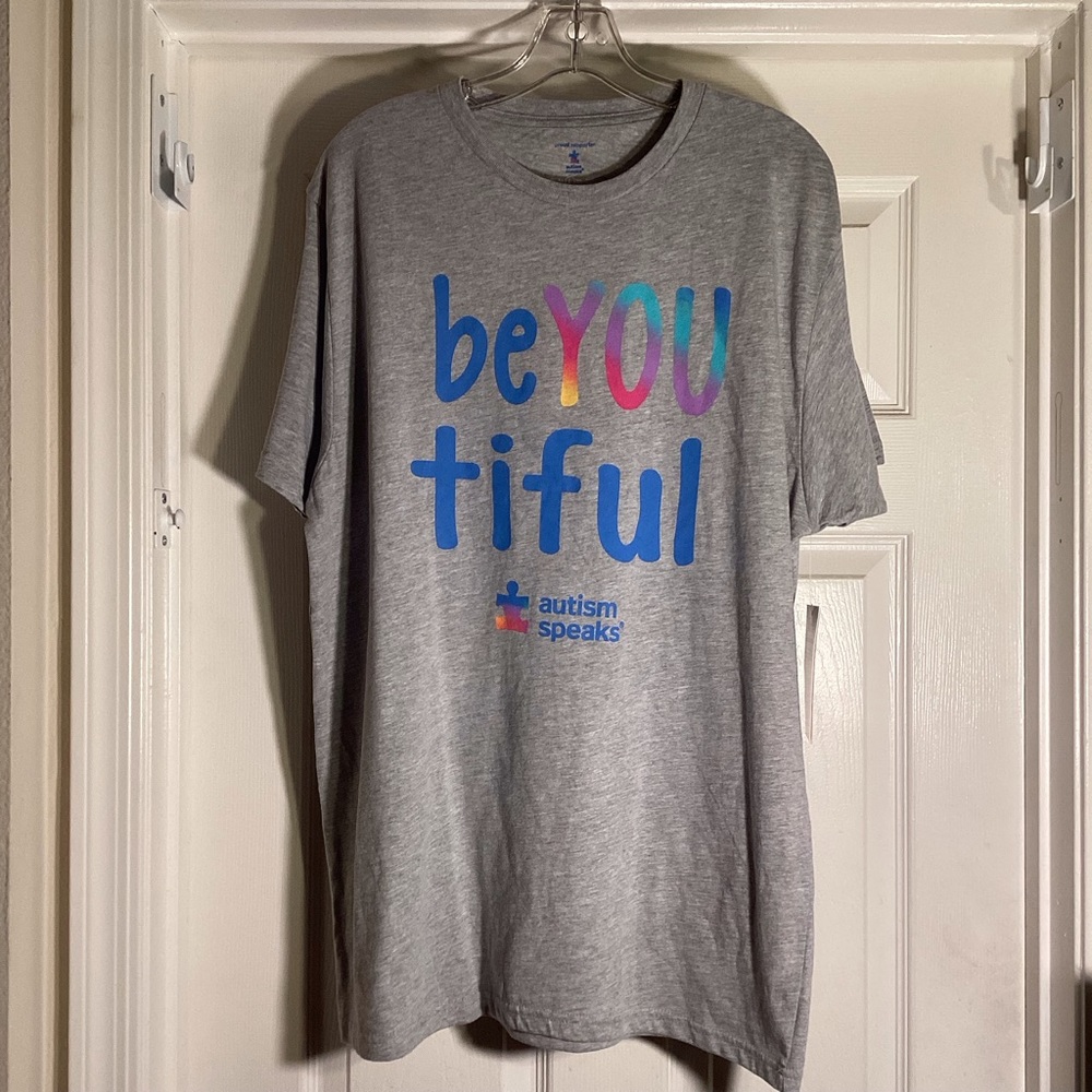 🔥SALE🔥 NWT AUTISM SPEAKS beYOUtiful T-SHIRT UNISEX SIZE LARGE